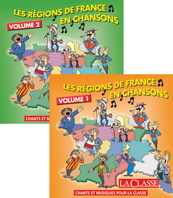 Les régions de France en chansons Vol. 1&2