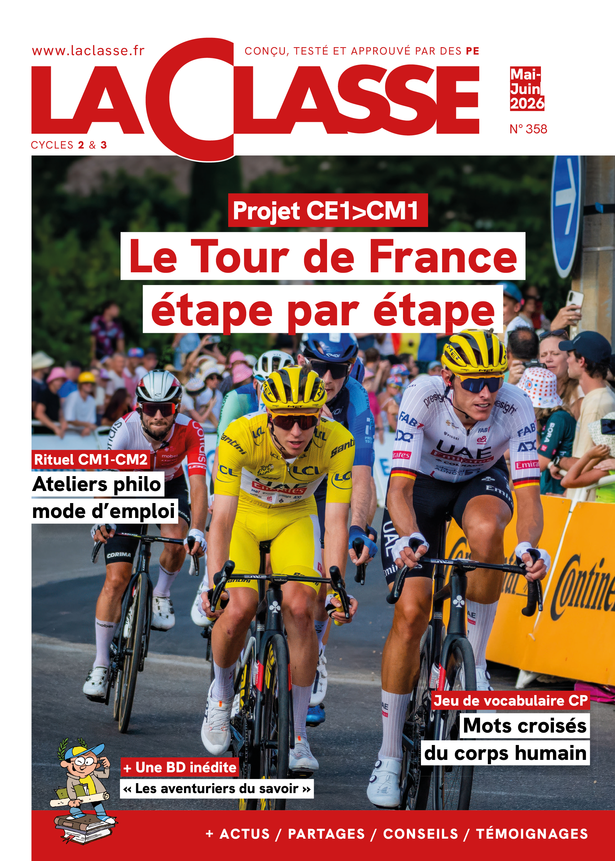 N°358 - La Classe - mai/juin 2026