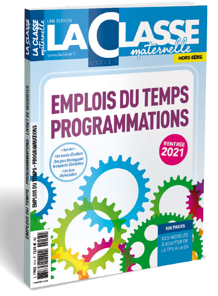 Emplois du temps & Programmations Cycle 1 - Edition 2021-22