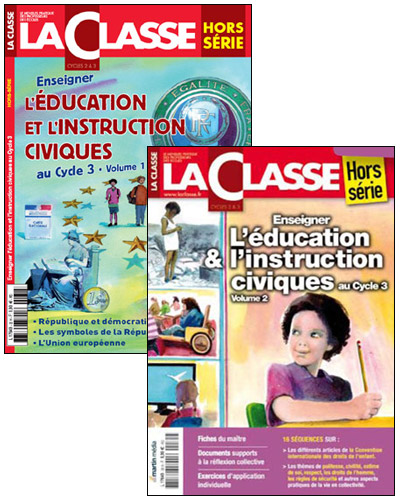 L'éducation et l'instruction civiques au Cycle 3 Vol. 1 et Vol. 2
