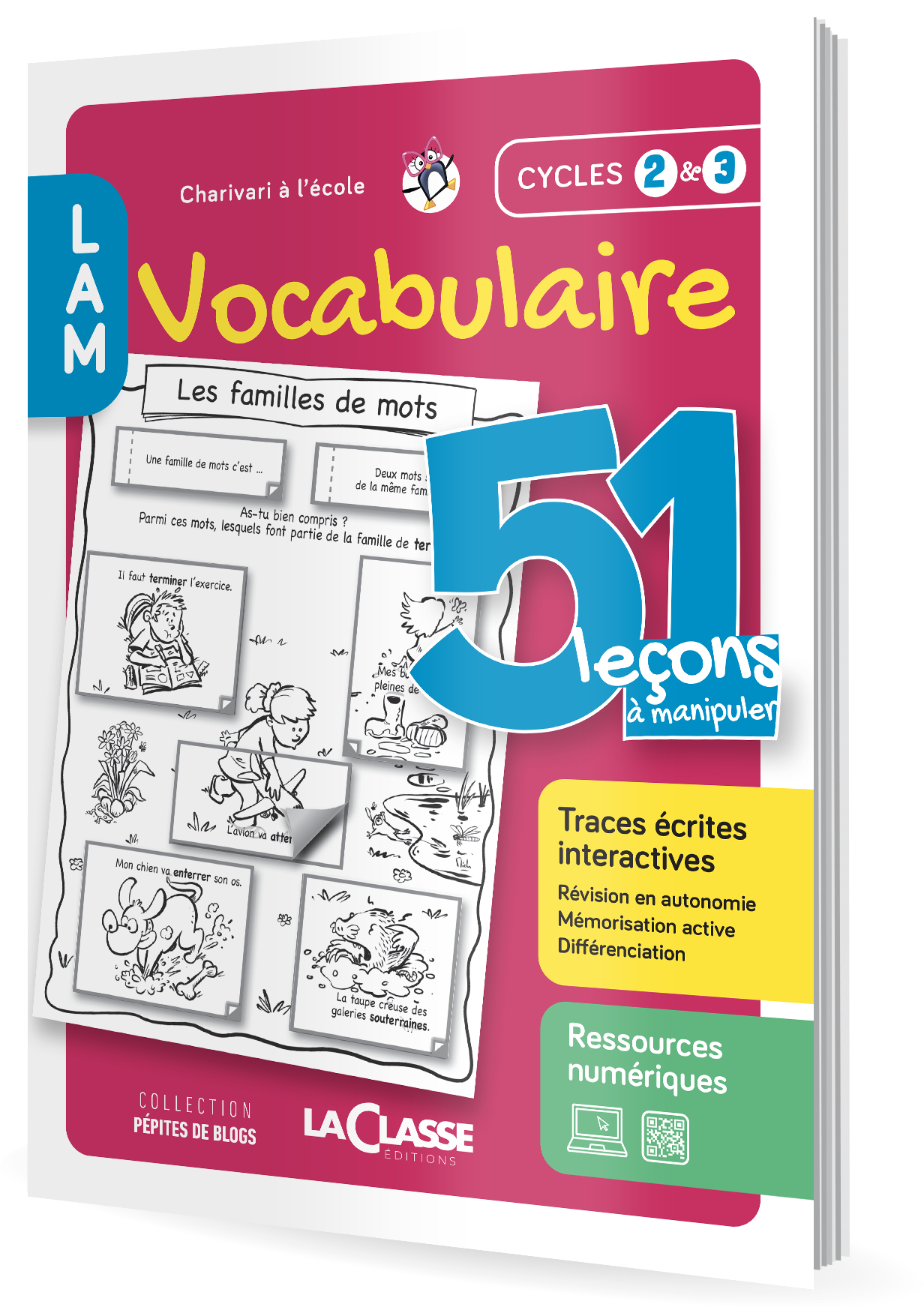 Leçons à manipuler (LAM) - Vocabulaire - Cycles 2&3
