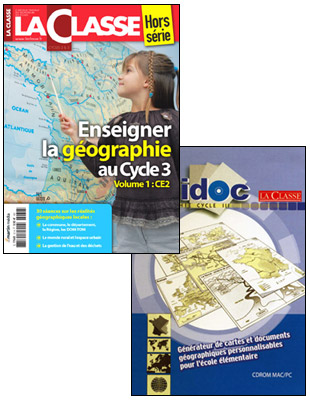 Enseigner la géographie au Cycle 3 Vol 1 + Edidoc Géographie