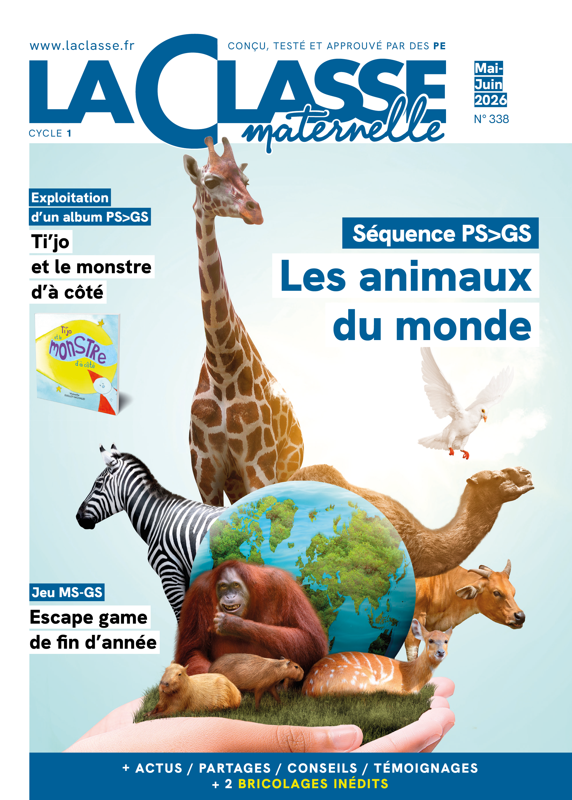 N°338 - La Classe Maternelle - mai/juin 2026