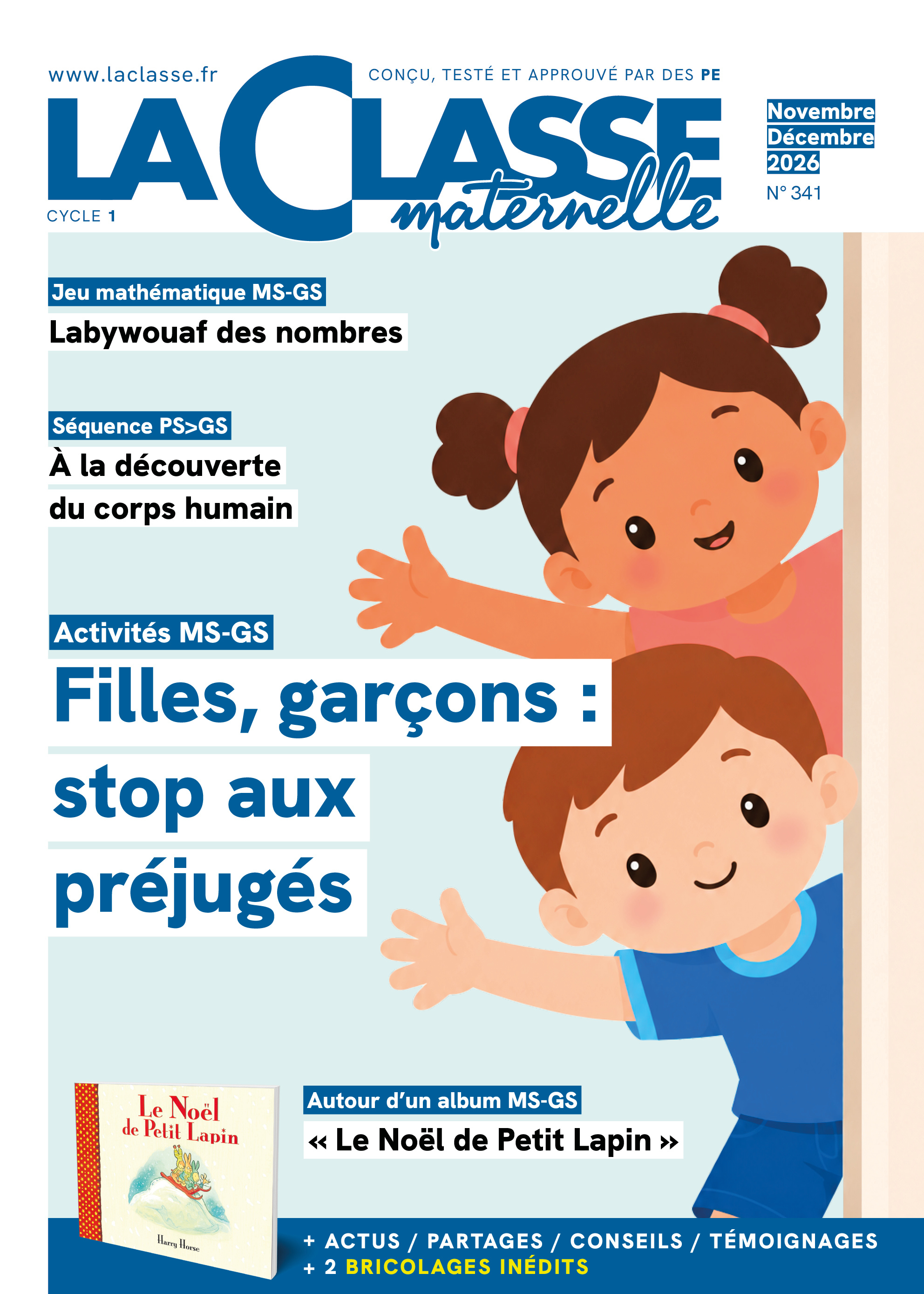 N°341 - La Classe Maternelle - nov./déc. 2026