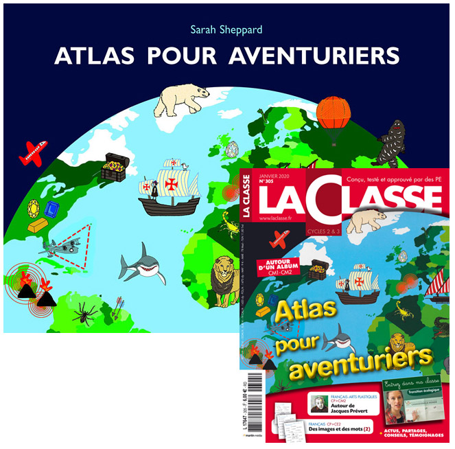 Atlas pour aventuriers - Kit pédagogique CM1-CM2