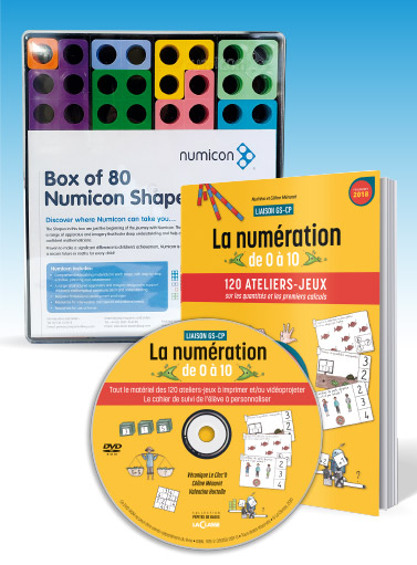 La numération de 0 à 10 + Numicon - Kit pédagogique