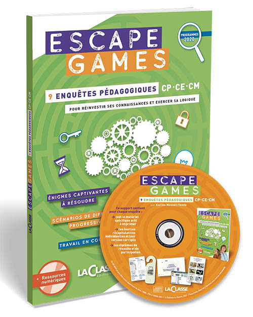 Escape games - Enquêtes pédagogiques