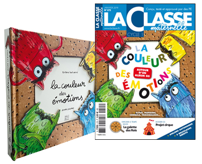 Boutique des Editions La Classe - La couleur des émotions - Kit