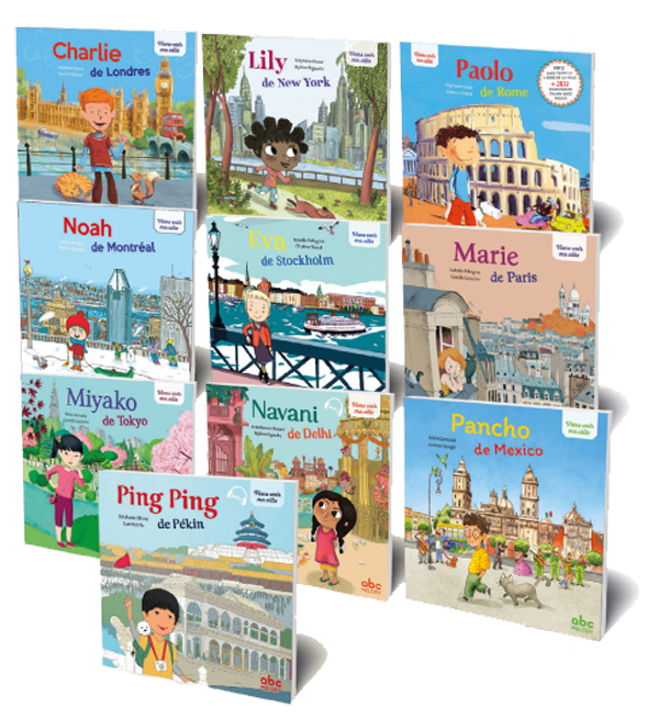 Rallye lecture Viens voir ma ville - 10 livres