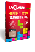 Emplois du temps & Programmations Cycles 2&3 - Edition 2024-2025