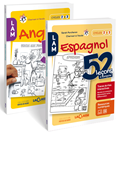 Pack 52 leçons à manipuler en anglais + 52 Leçons à manipuler en espagnol